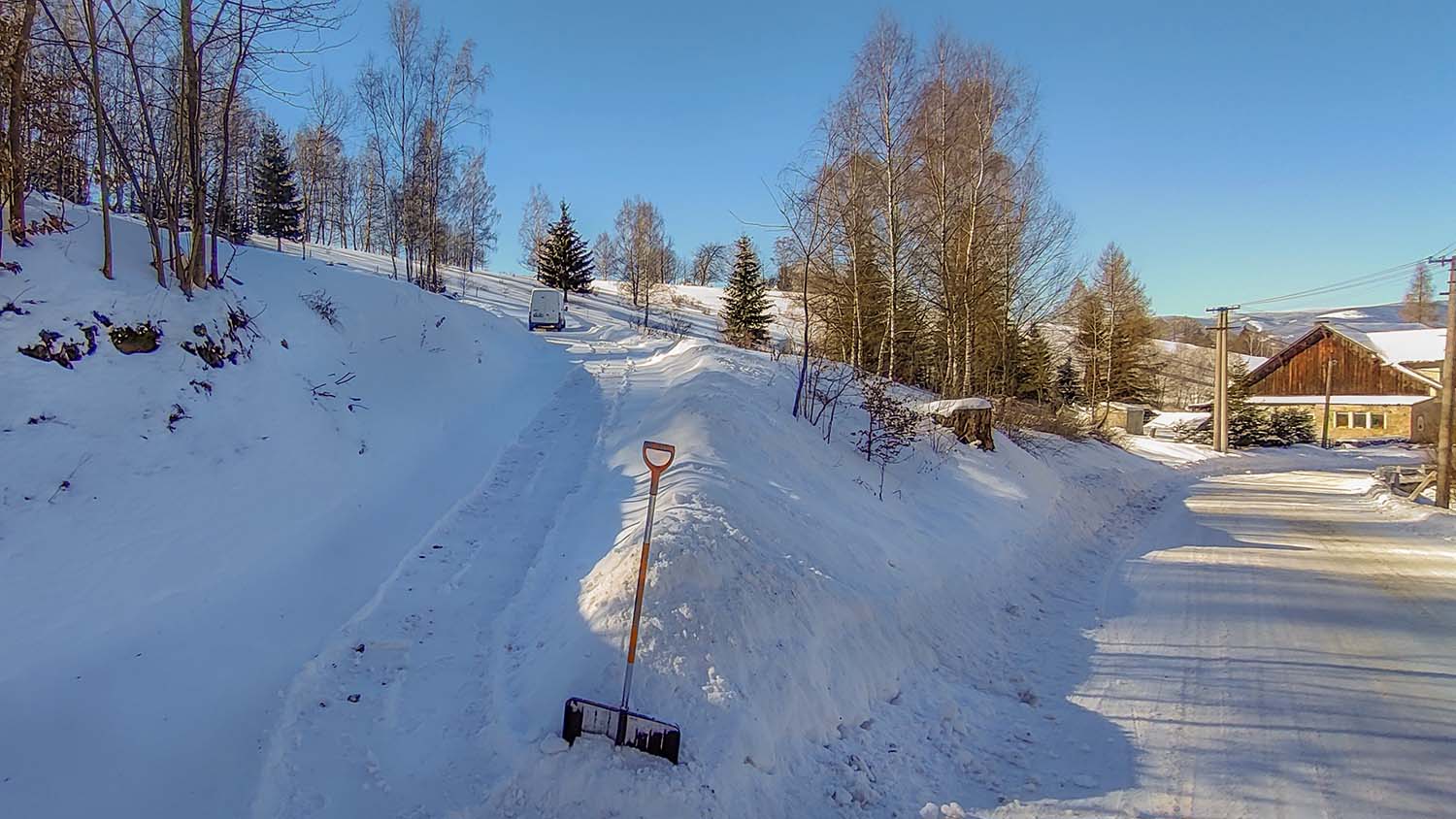 Vjezd na pozemek z mistnikomunikace
