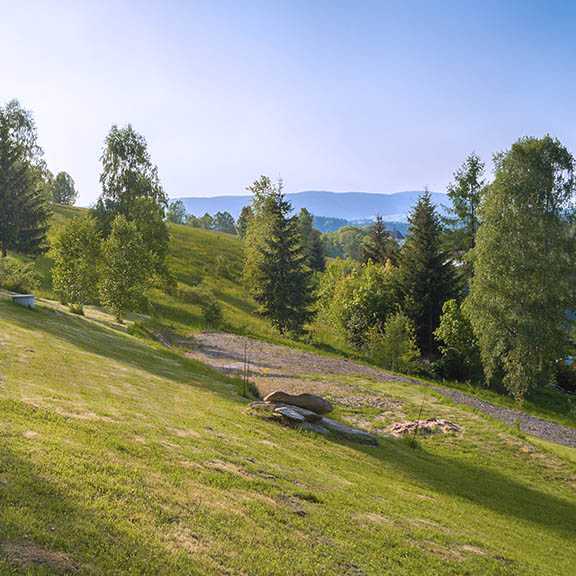 Pozemek - pohled na zapadni stranu